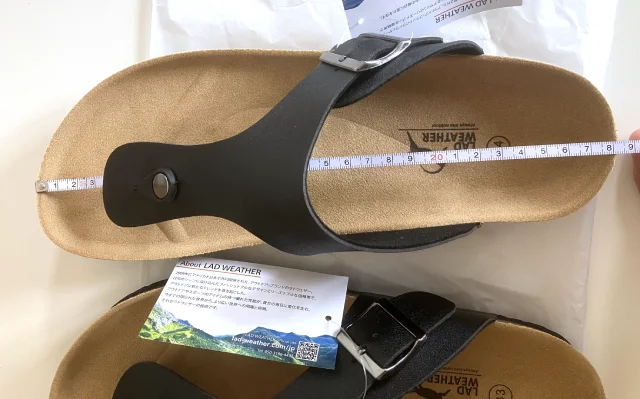 LAD WEATHERのトングサンダル27cm(44)